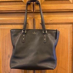 Kate Spade black leather purse